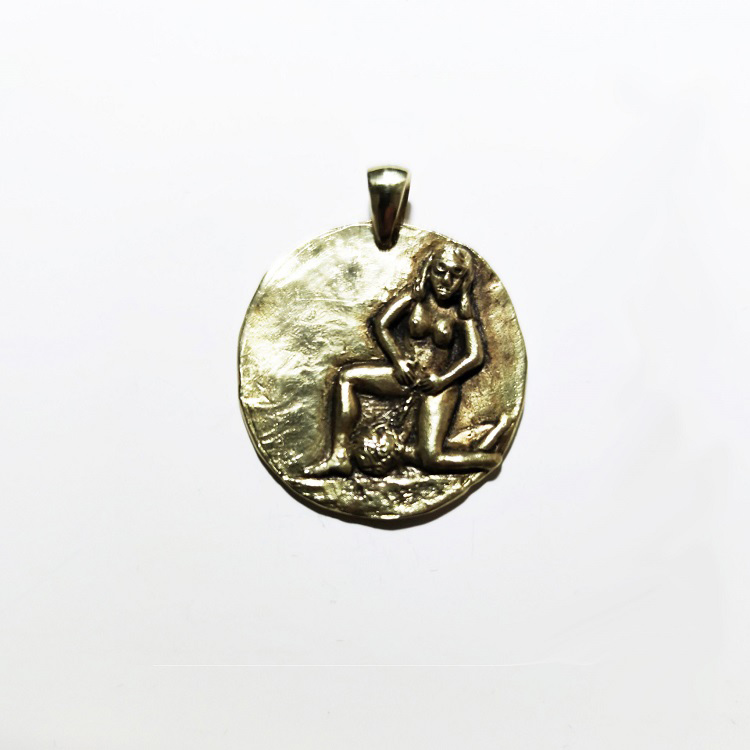 Pissing Woman Pendant