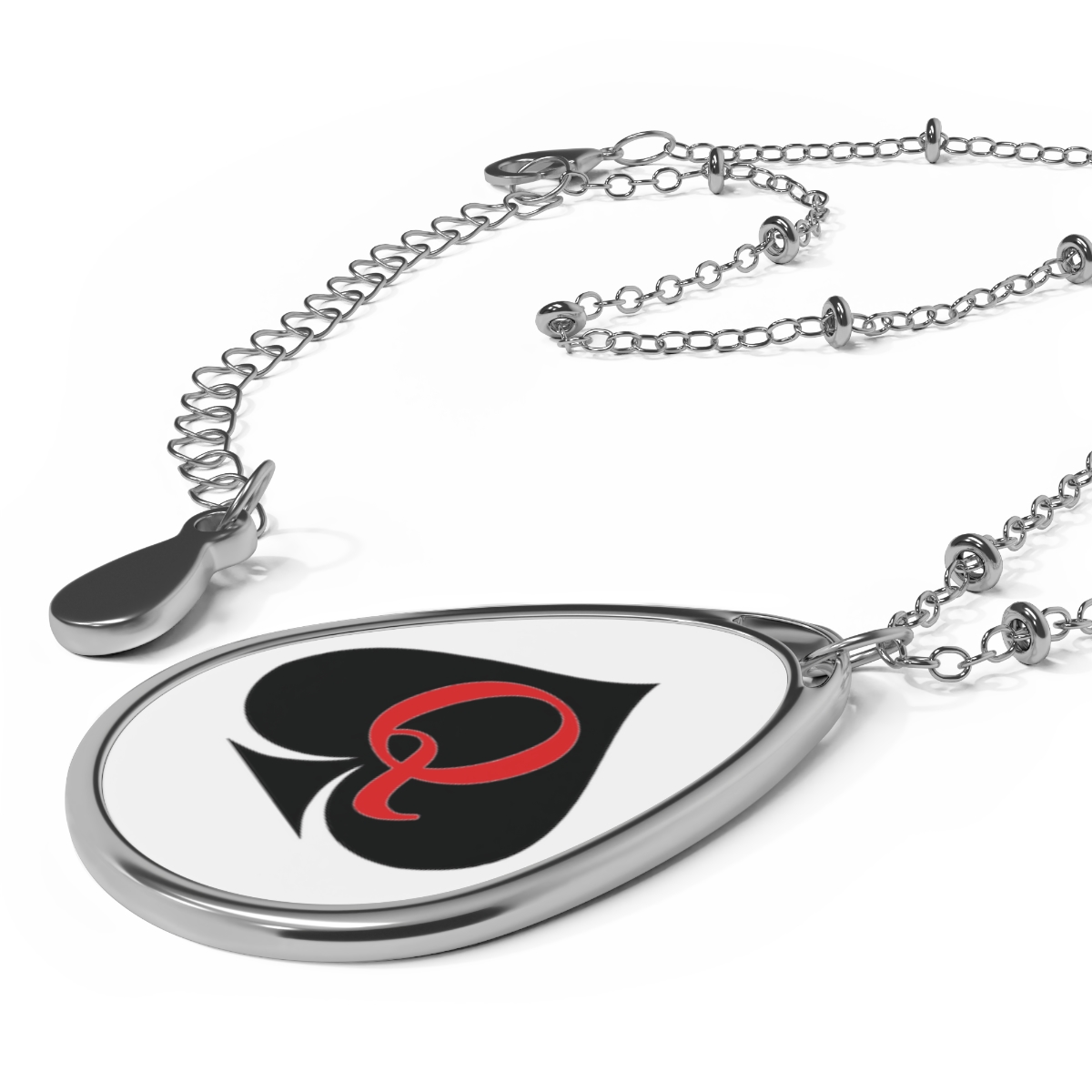 Queen Of Spades Necklace