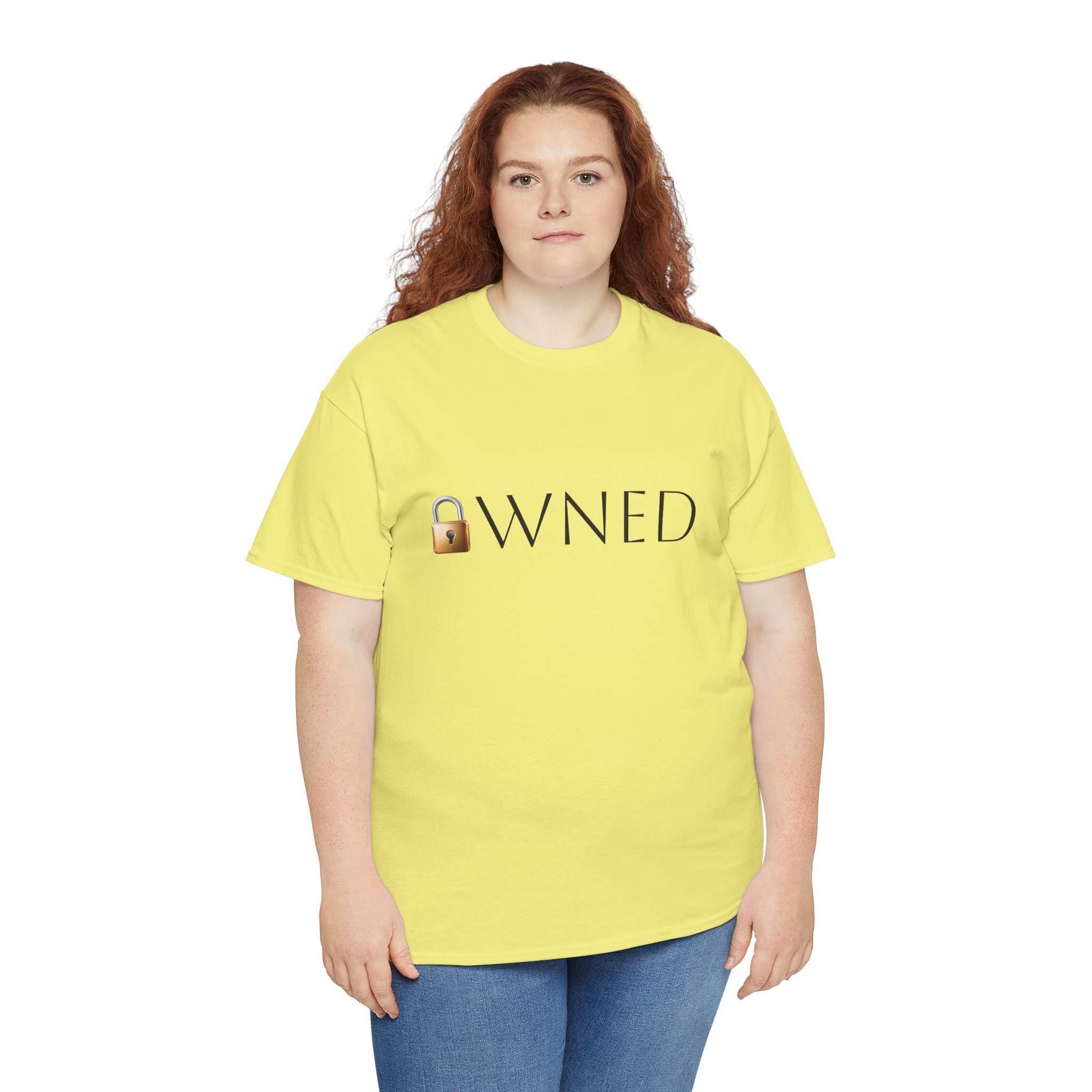 Owned Tshirt Heavy Cotton Submissive Tee