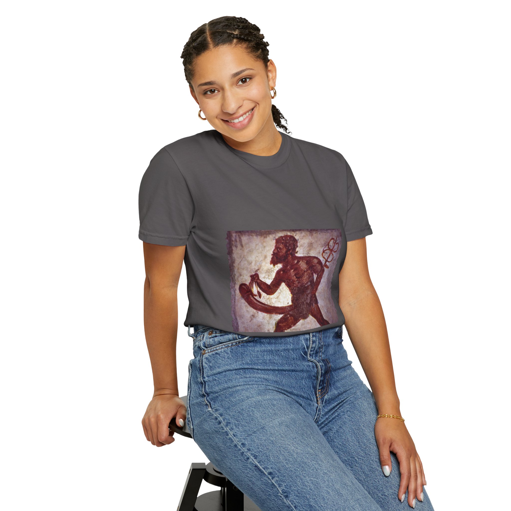 Phallus Tshirt , Mythical Design, Unisex T-shirt for Casual Wear