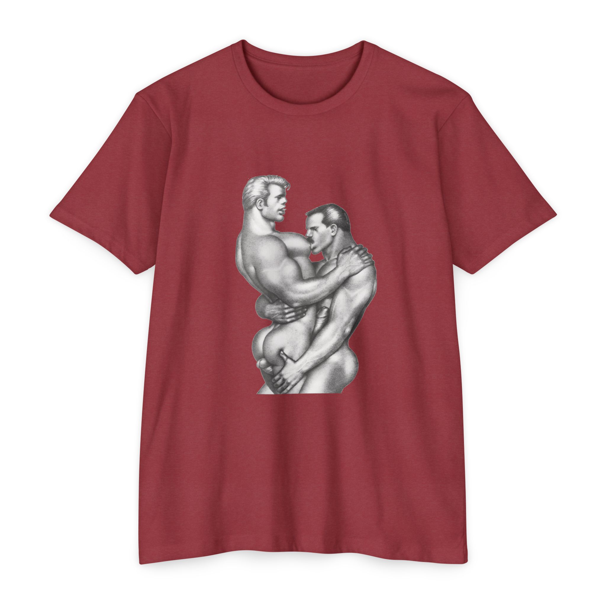 Gay TShirt , Gift For Men, pride tshirt, retro man tshirt ,Tom Of Finland Couples