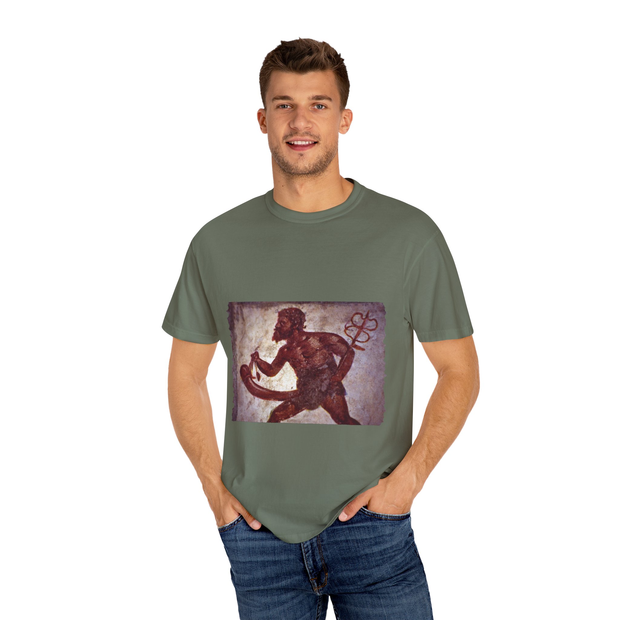 Phallus Tshirt , Mythical Design, Unisex T-shirt for Casual Wear
