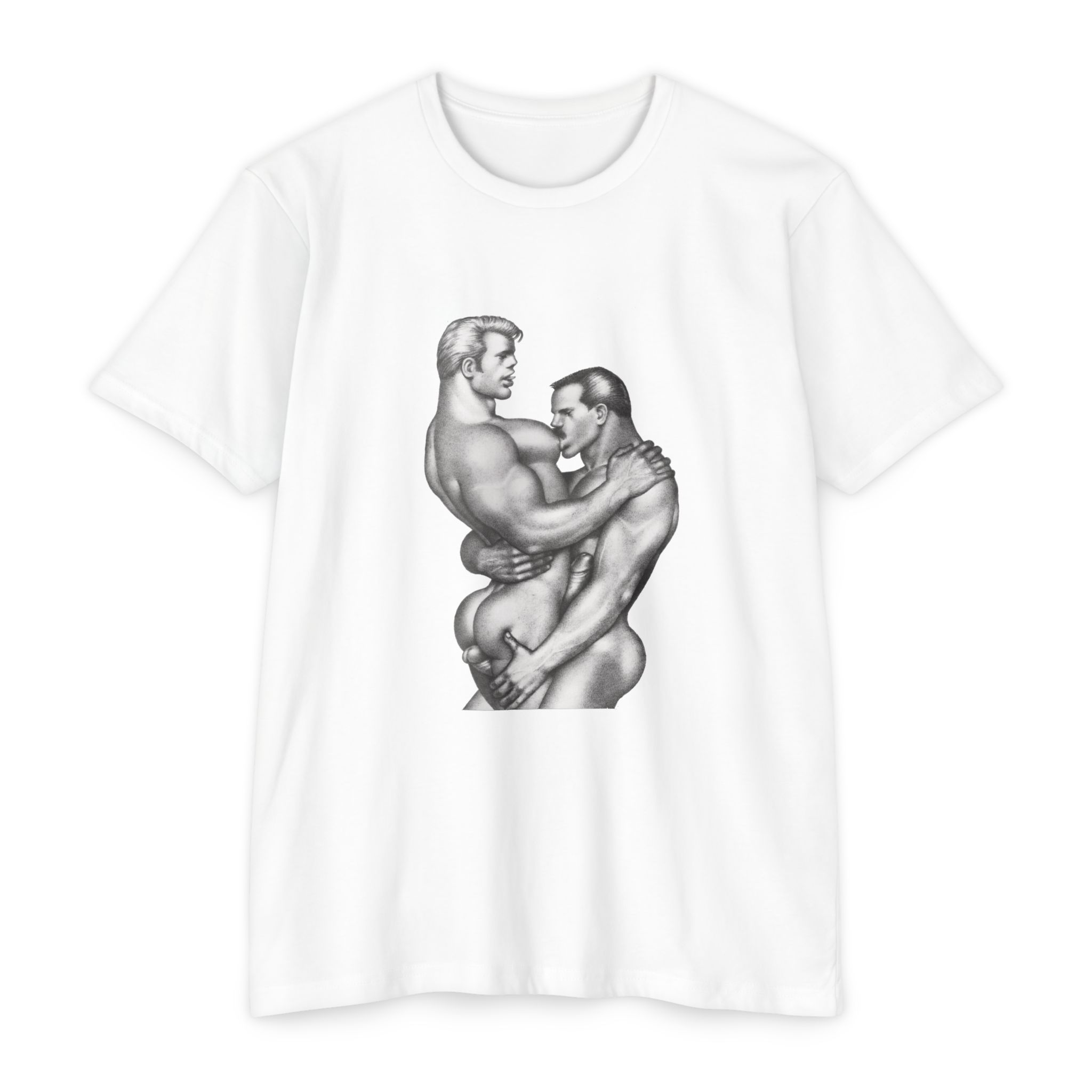 Gay TShirt , Gift For Men, pride tshirt, retro man tshirt ,Tom Of Finland Couples