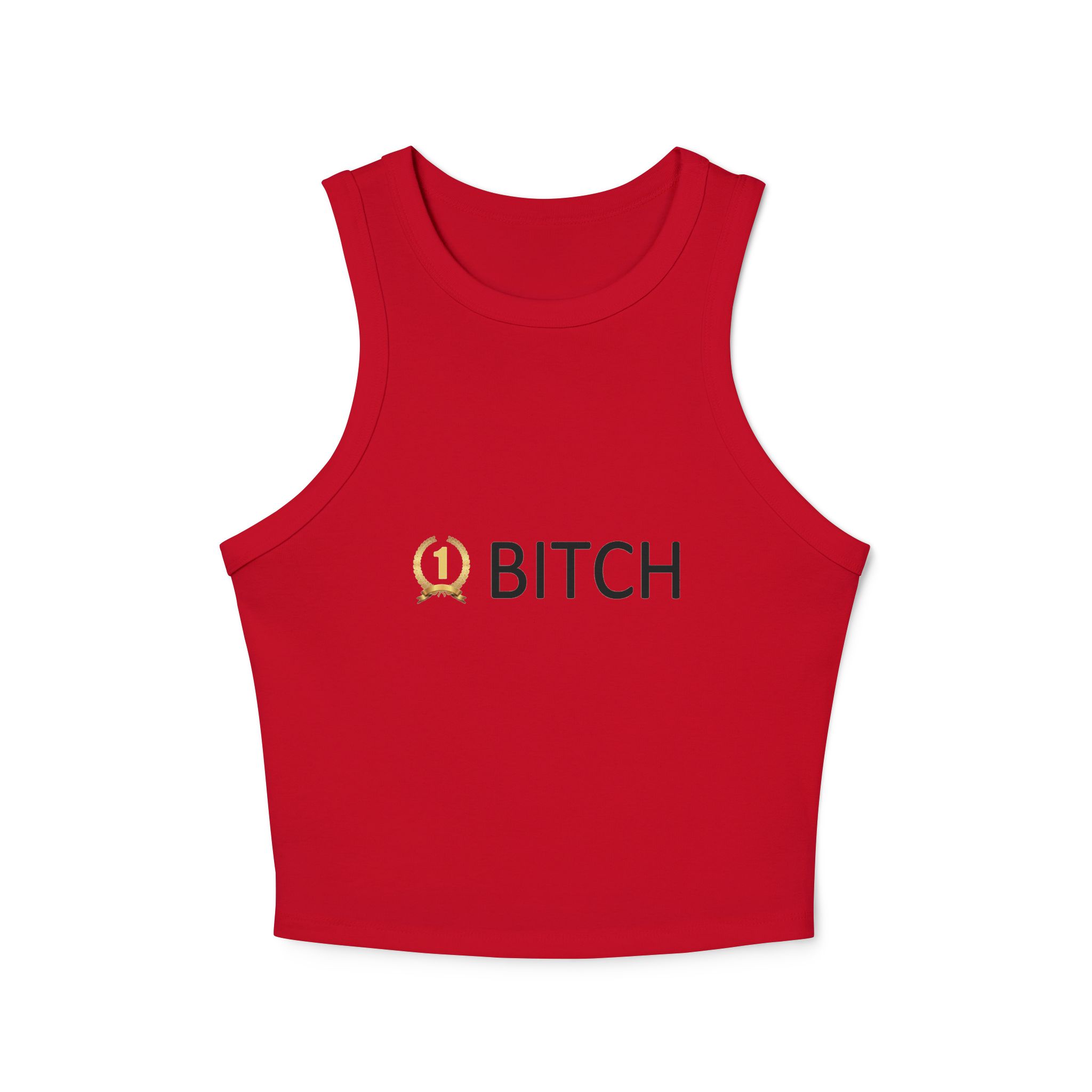 Bitch Tank Top Women's Crop Top Gift for Her