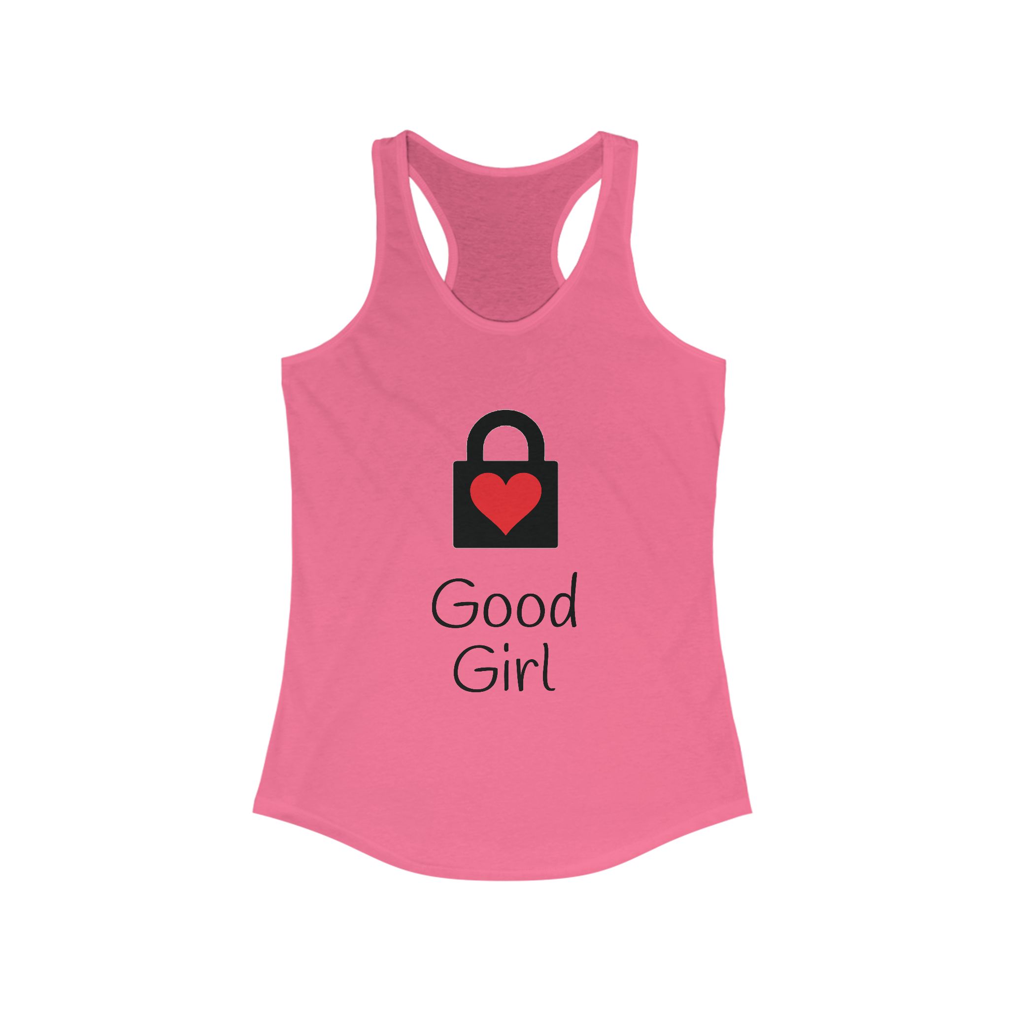 Good Girl Racerback T Shirt , Slave Girl Tank , Casual Outings , Summer Parties
