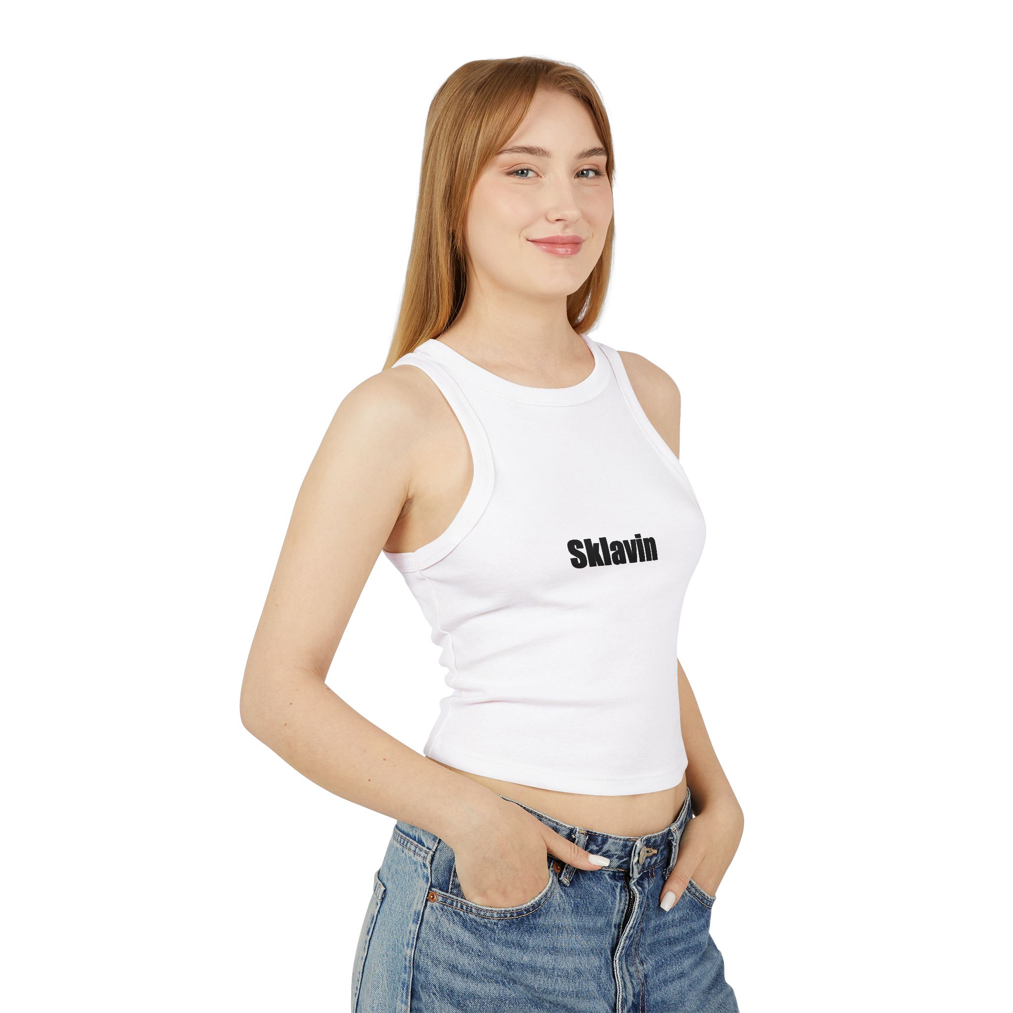 Sklavin TankTop Slave Crop Gift For Submissive Womens