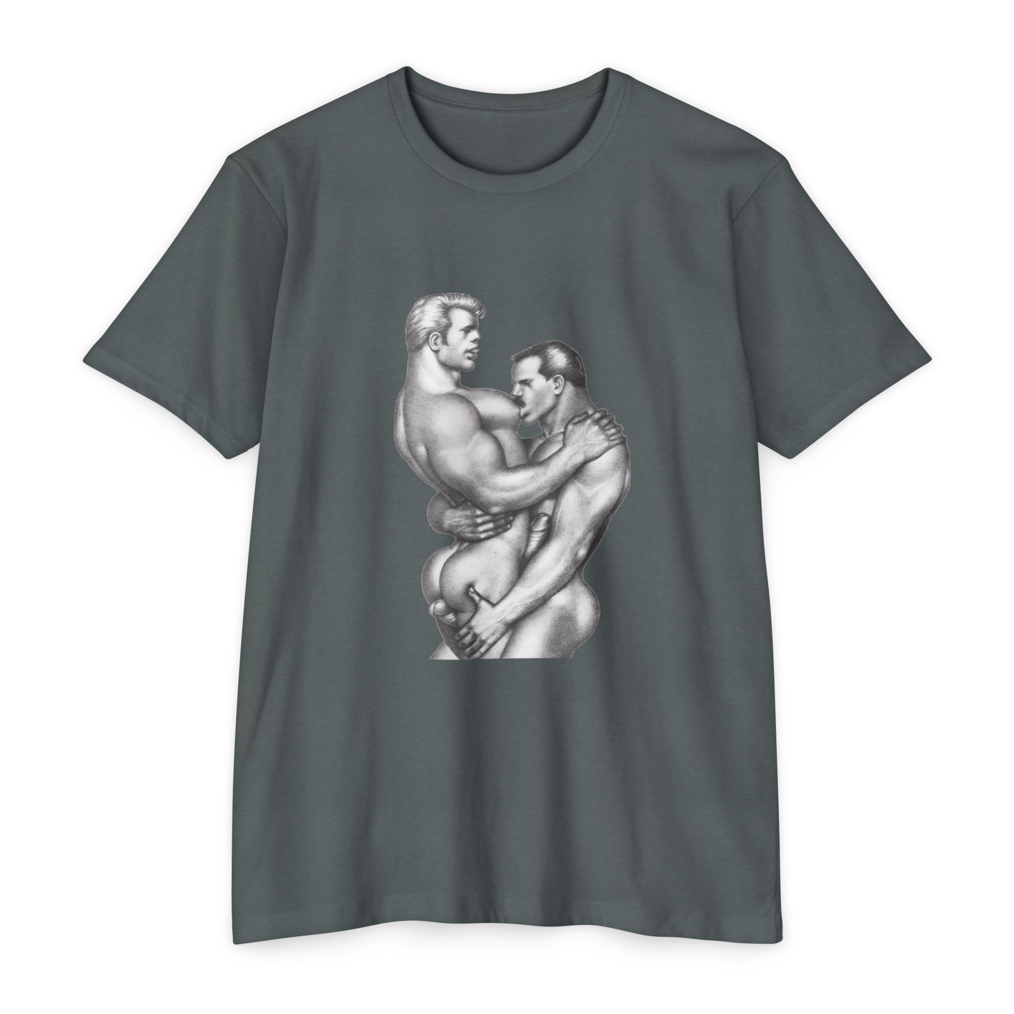 Gay TShirt , Gift For Men, pride tshirt, retro man tshirt ,Tom Of Finland Couples