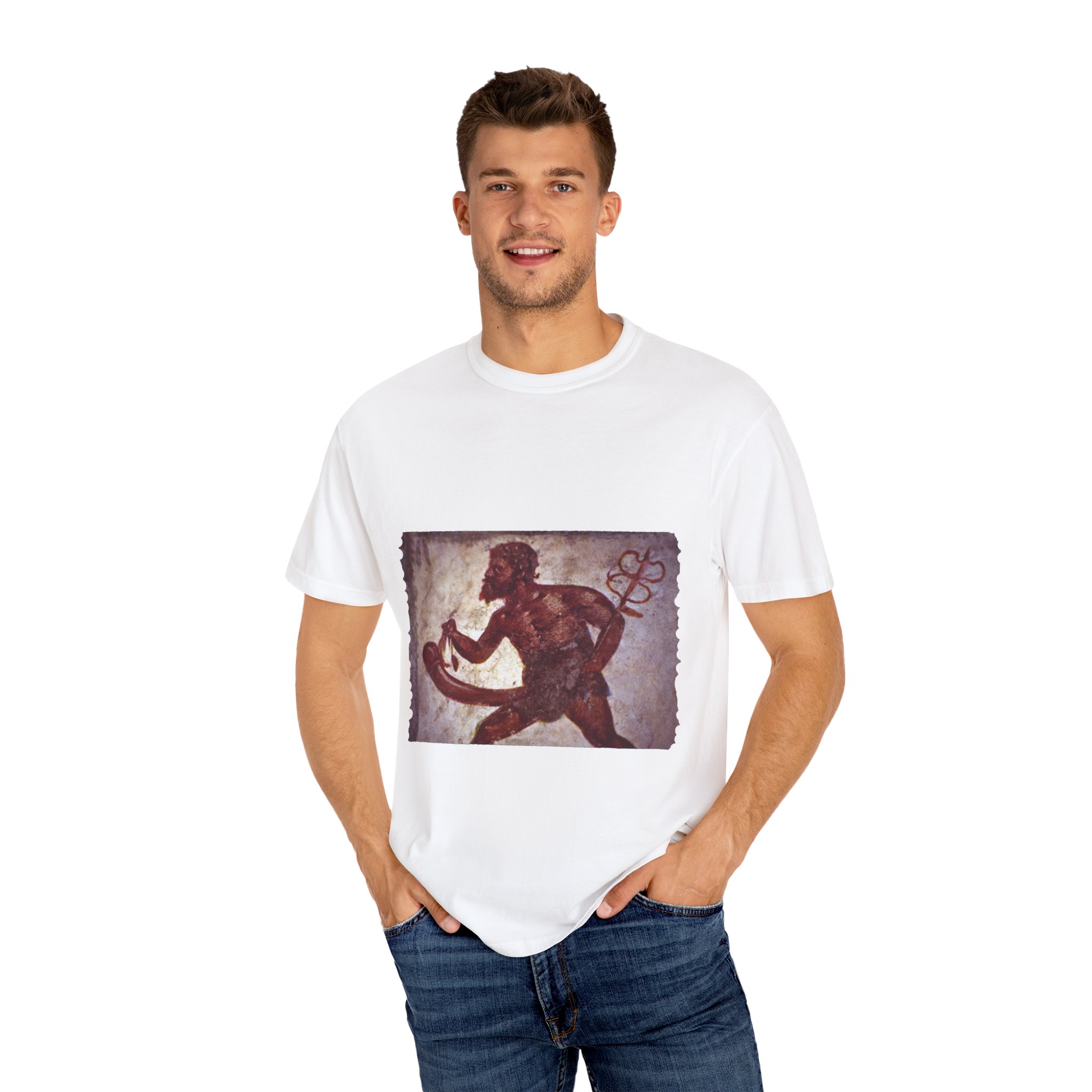 Phallus Tshirt , Mythical Design, Unisex T-shirt for Casual Wear