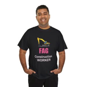 Gay Construction Worker Tee