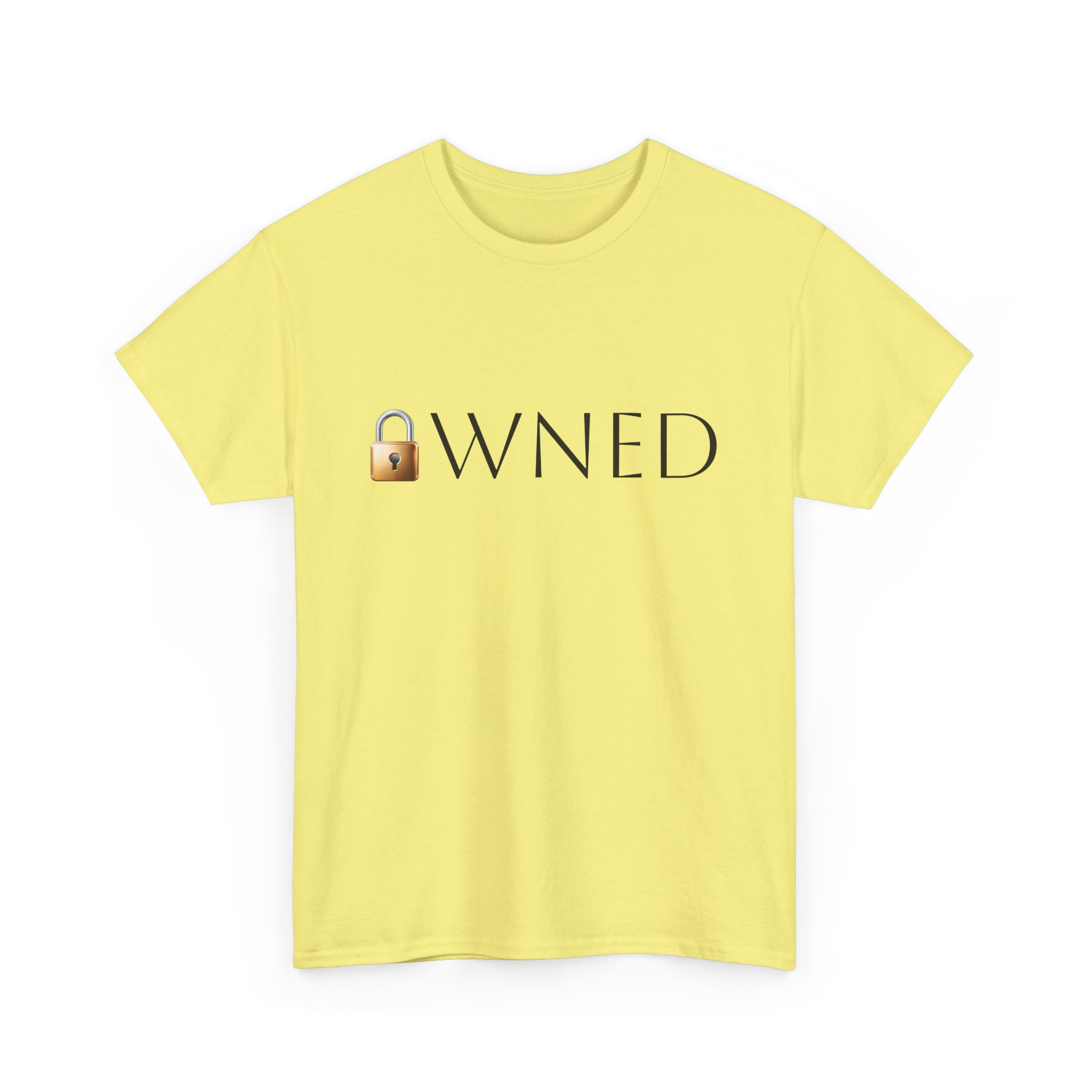 Owned Tshirt Heavy Cotton Submissive Tee