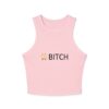 Bitch Tank Top Women's Crop Top Gift for Her