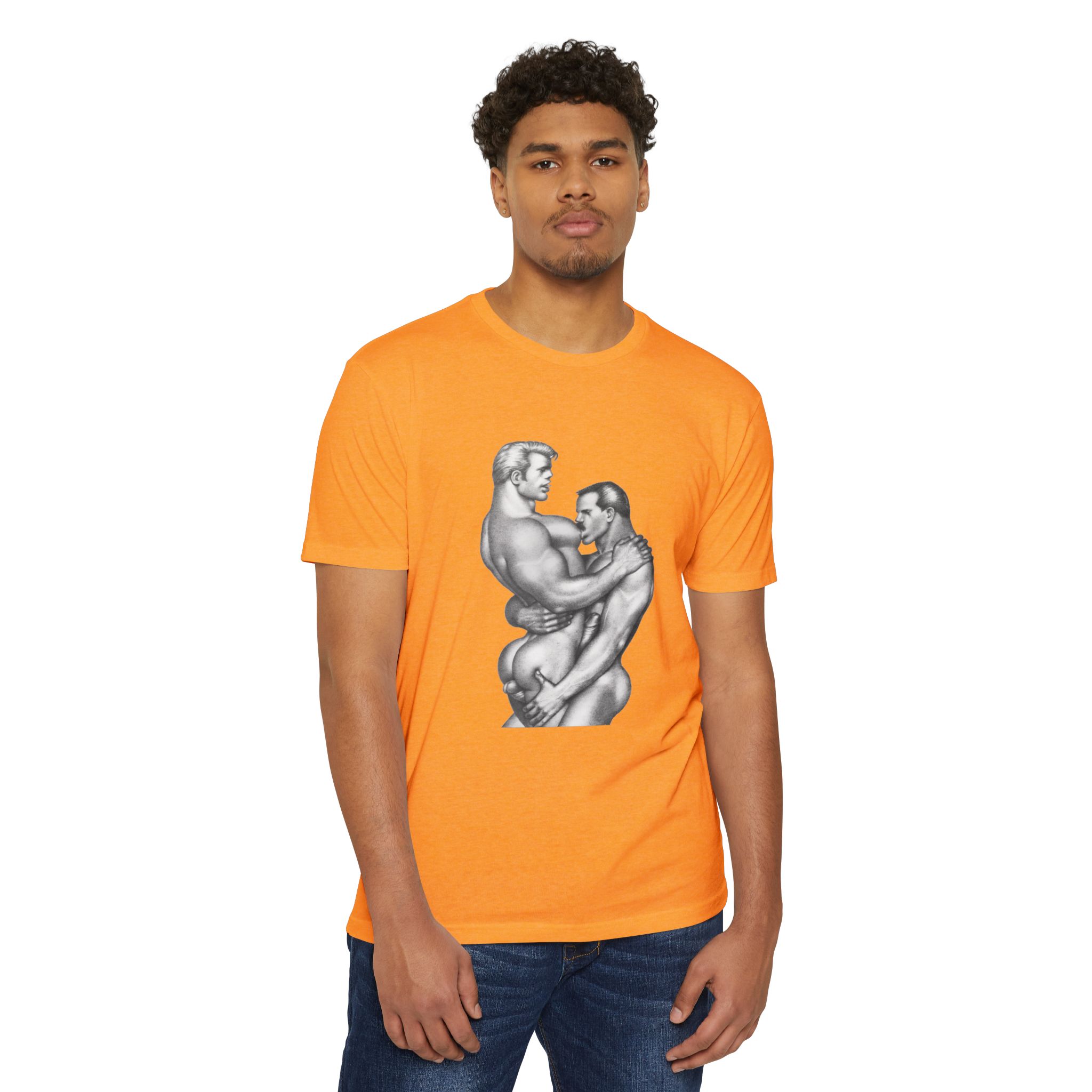 Gay TShirt , Gift For Men, pride tshirt, retro man tshirt ,Tom Of Finland Couples