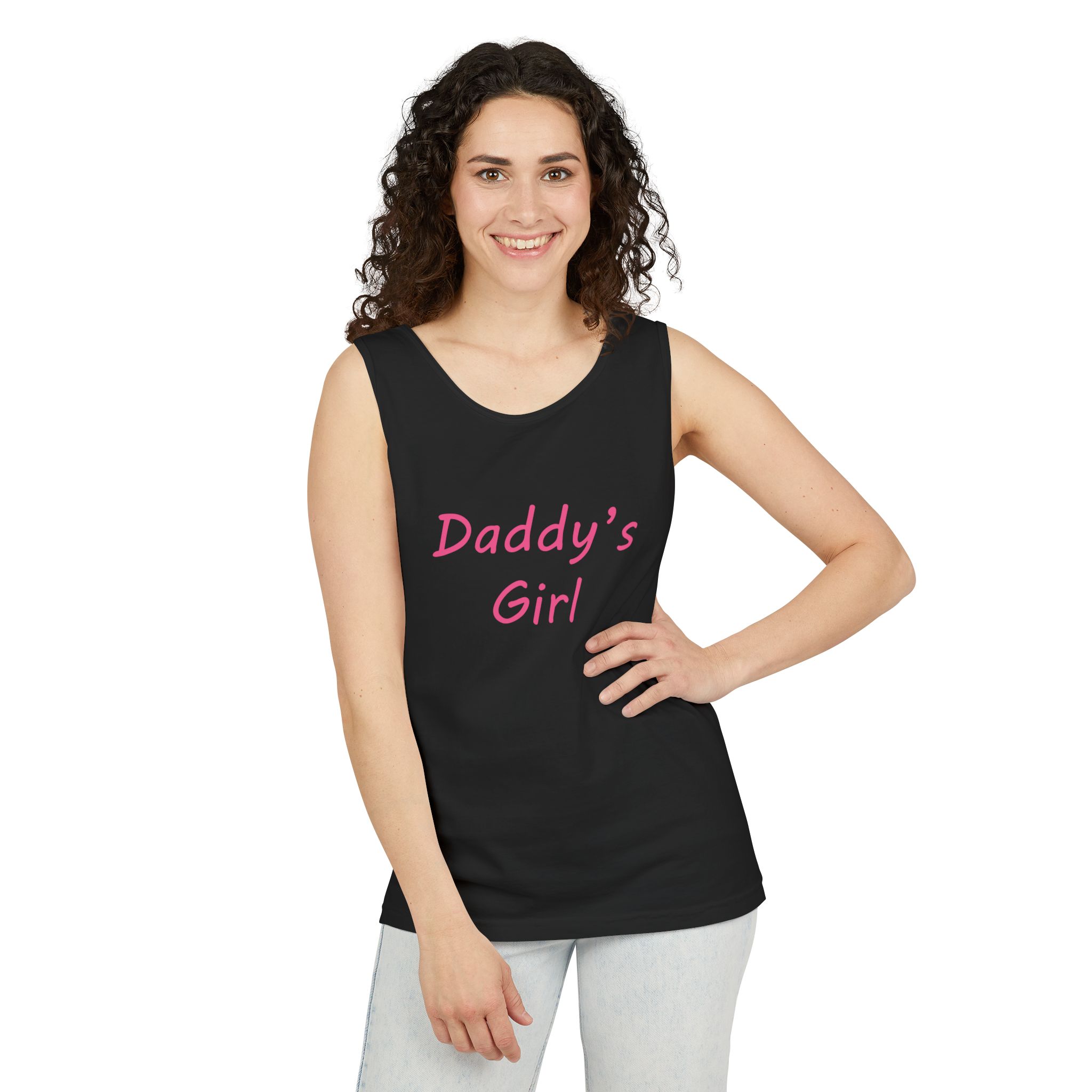 Daddy's Girl Tank Top Cute Gift For Girls